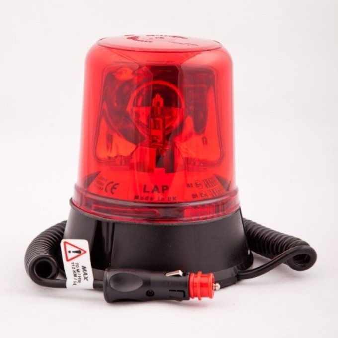 Girofar Rotativ 12/24V cu prindere magnetica